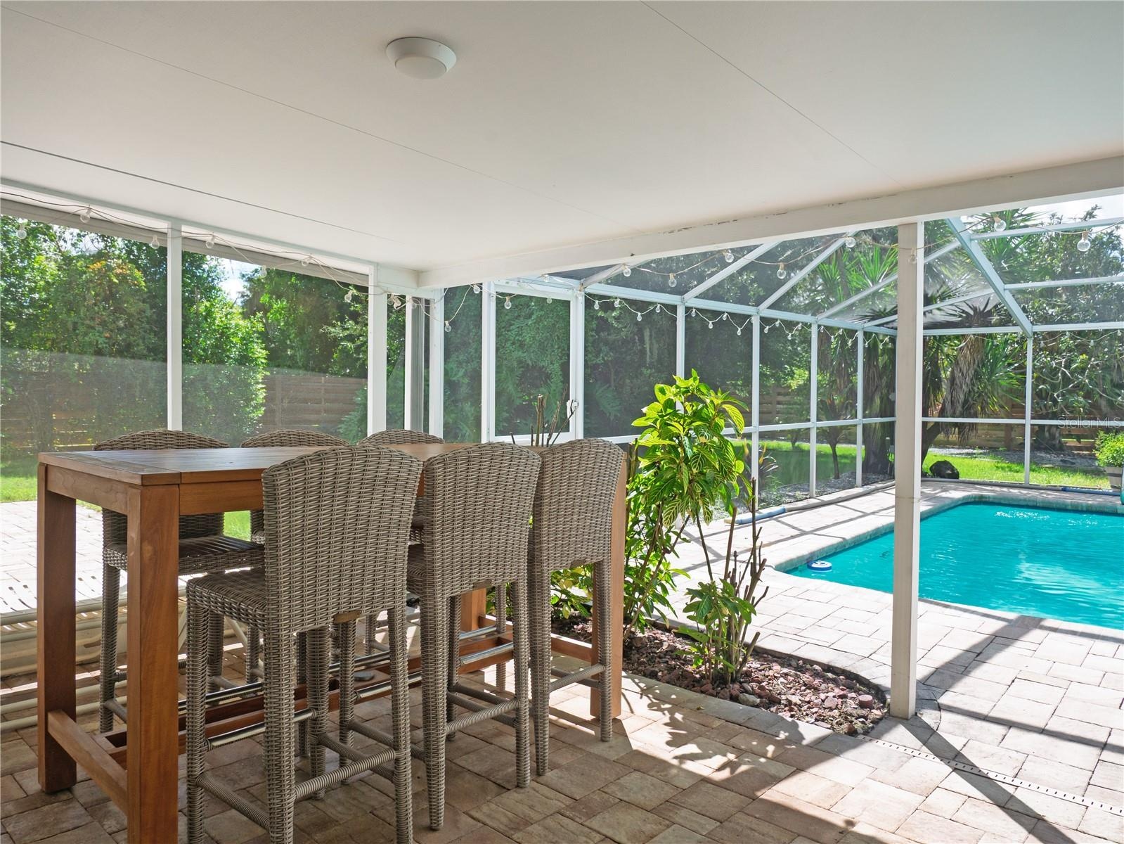 Covered Screened in Patio