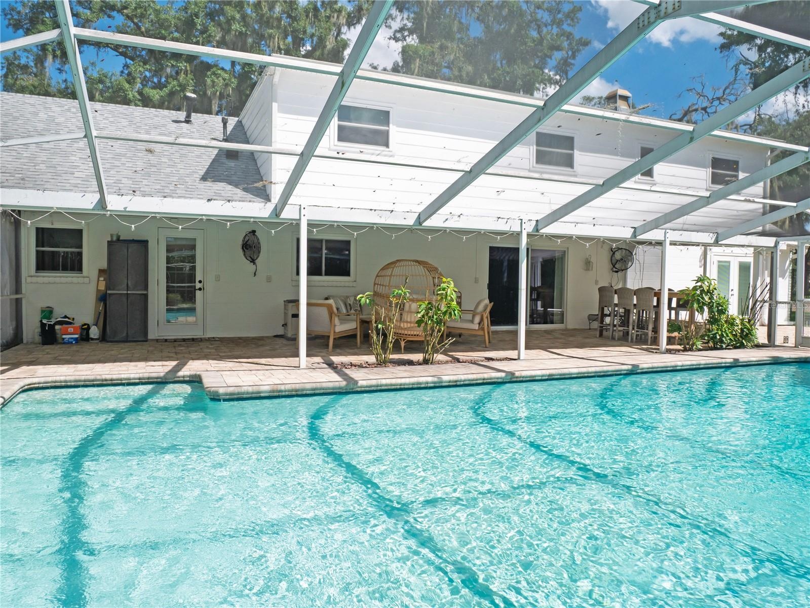 Screened in Pool