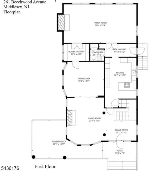 Floor Plan First Floor