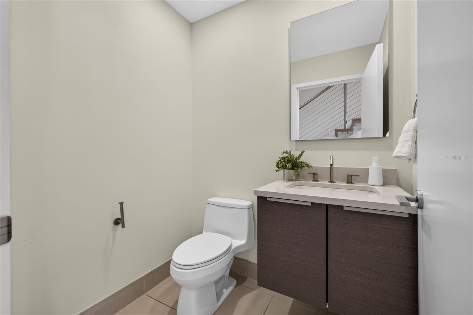 First Floor Half Bath