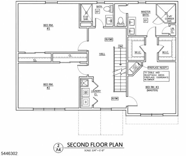 Second floor plan