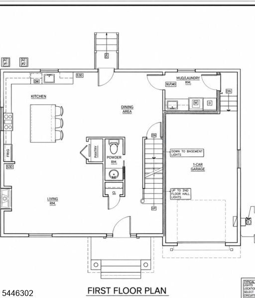 First floor plan