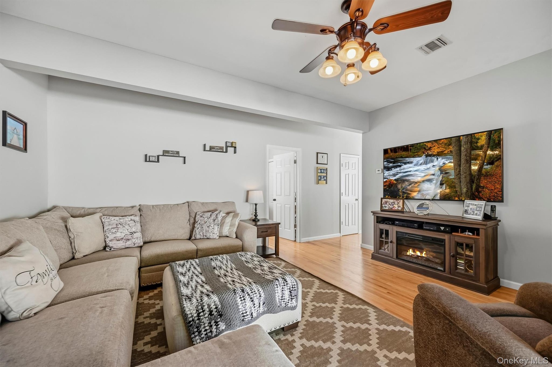 Downstairs family room