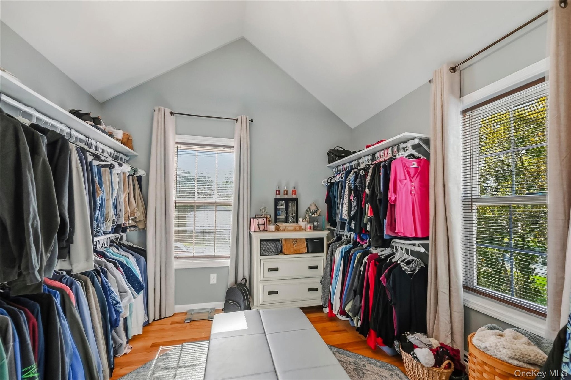 Primary Suite dressing room closet