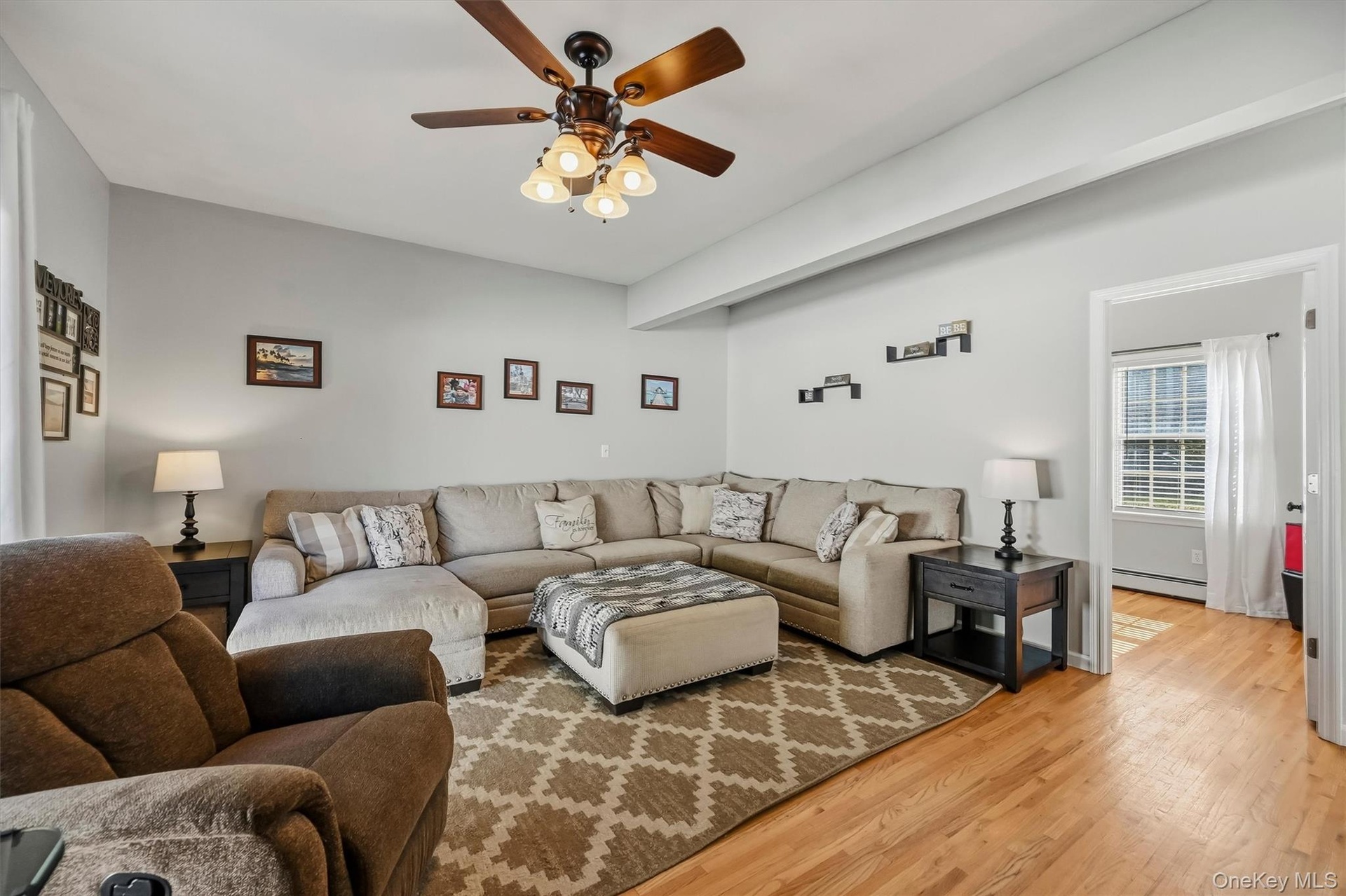 Downstairs family room