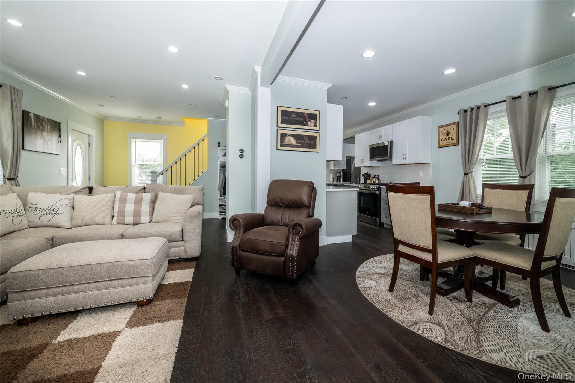 open floor plan