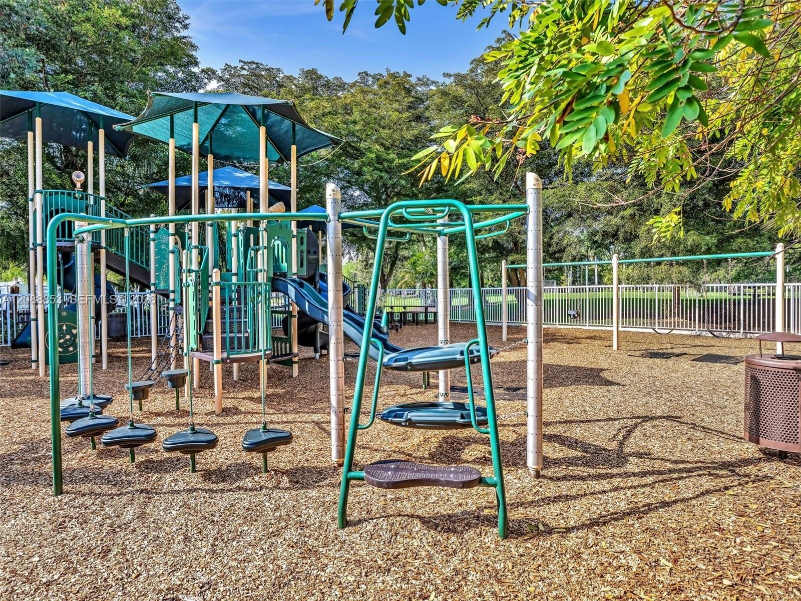 Children’s park with space for play and outdoor activities