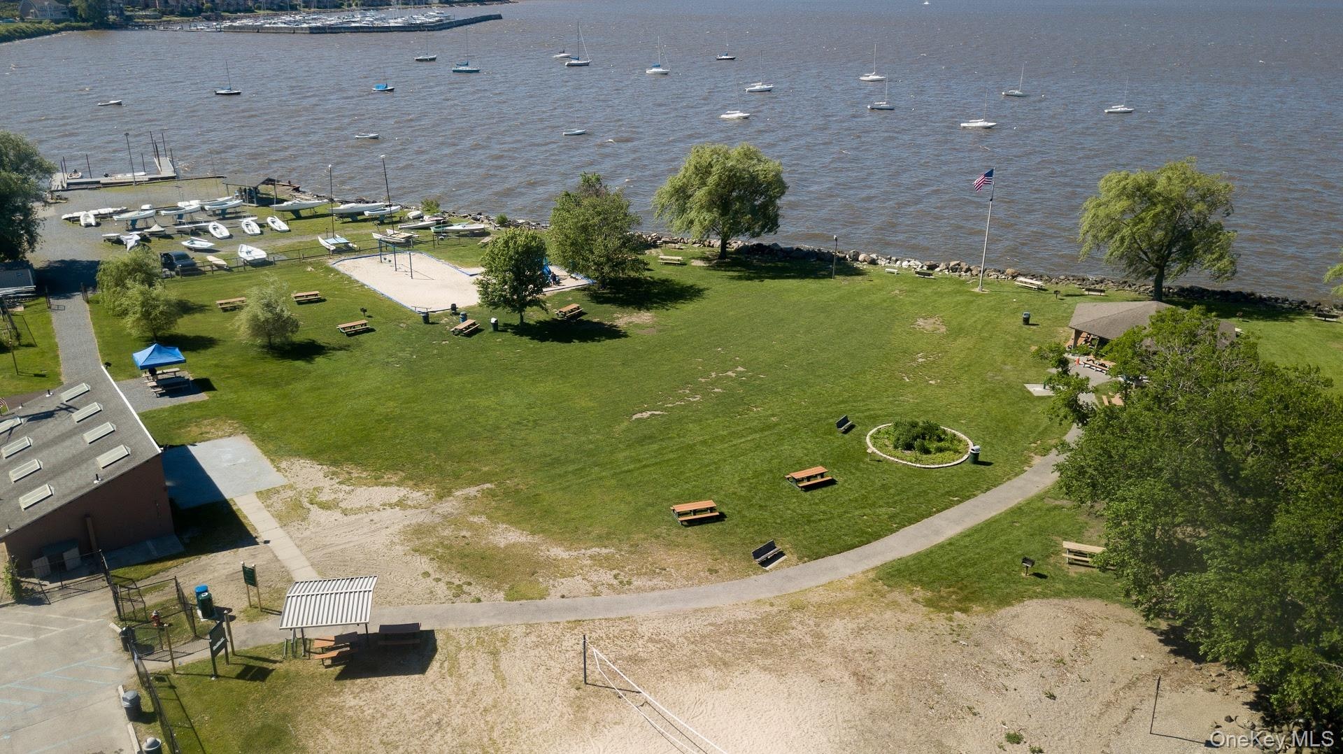 Enjoy summer concerts, outdoor picnics and activities at nearby Senasqua Park.