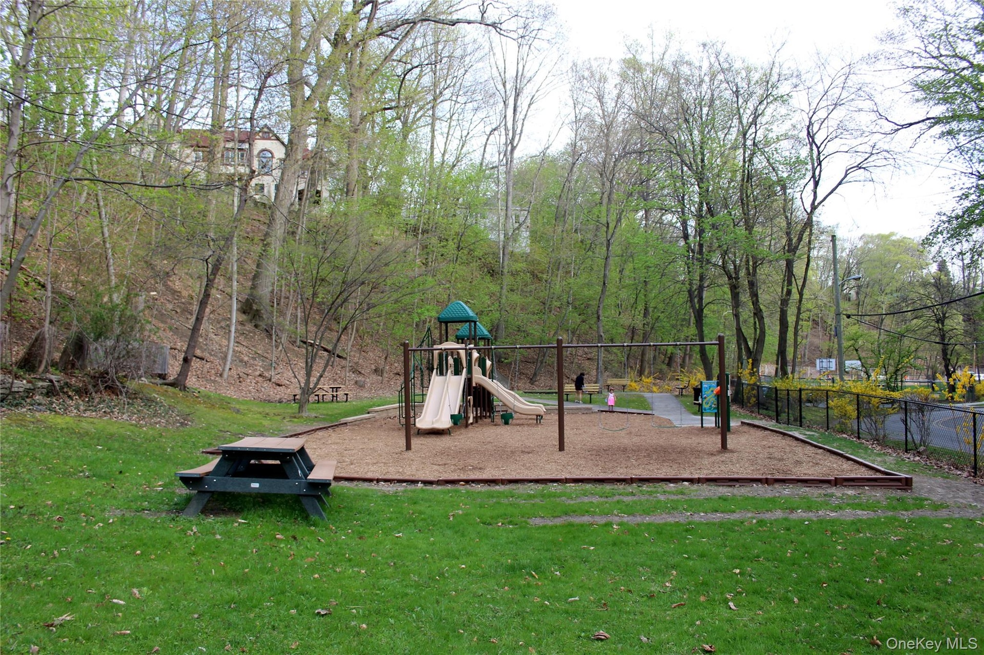 The playground at Duck Pond.