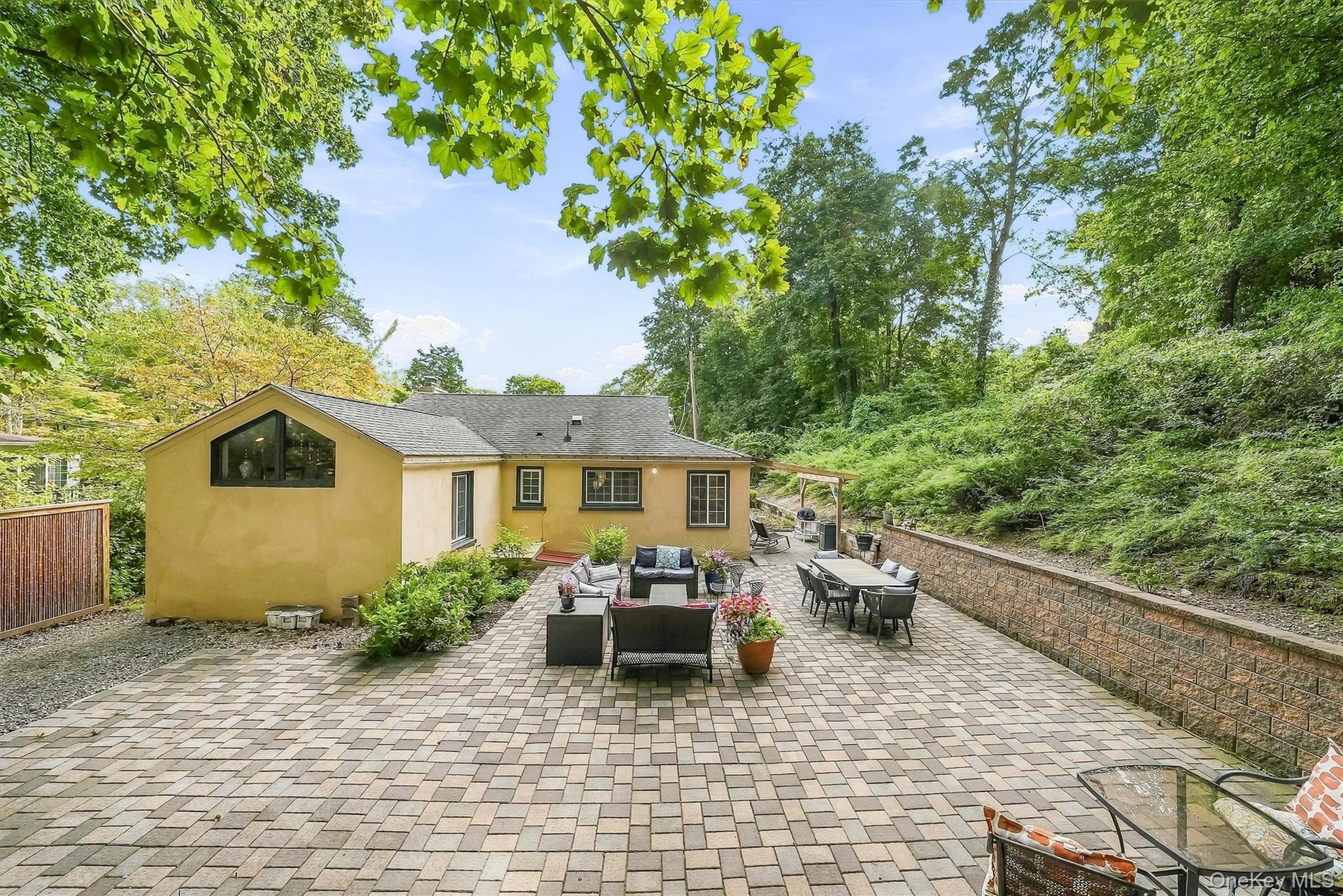 Set on a cul-de-sac with great privacy.