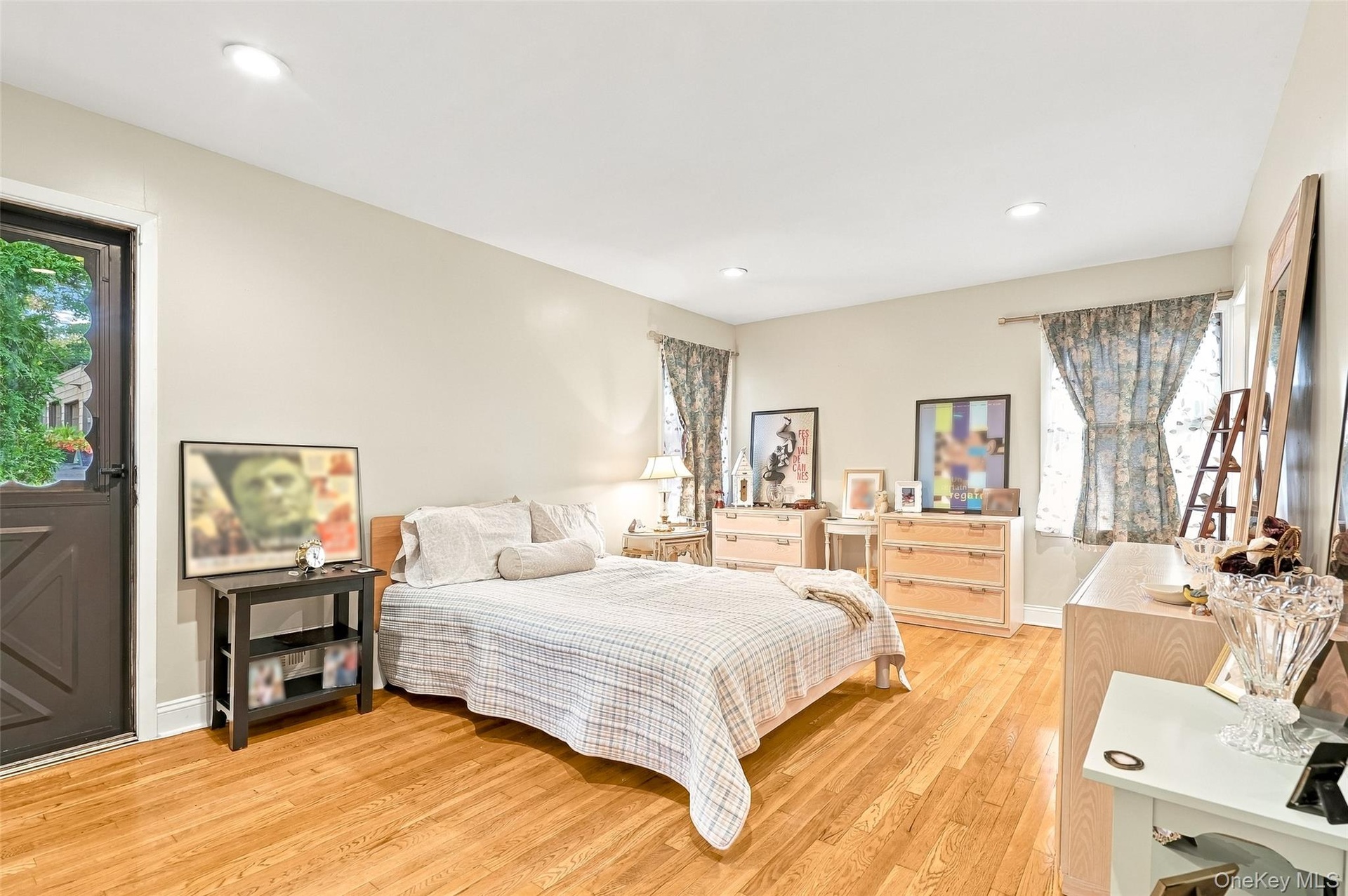 Primary suite with bedroom and ensuite bath