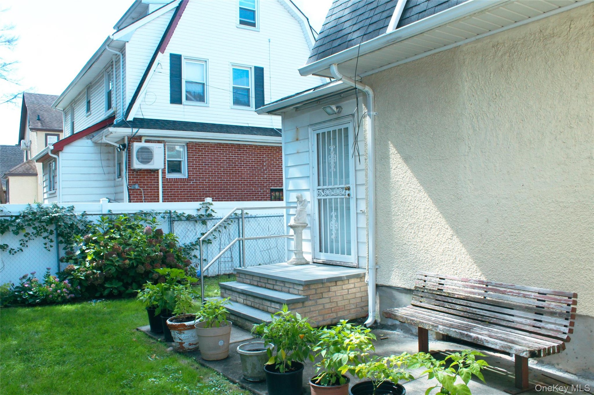 large Backyard outdoor entry