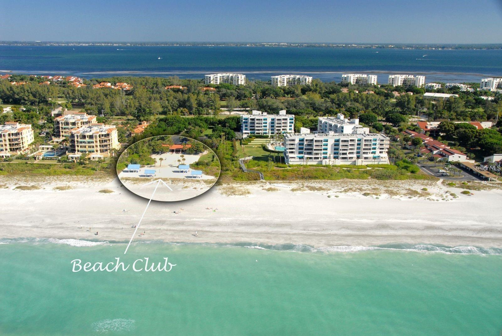 Bay Isles has its own beach club available to all residents.
