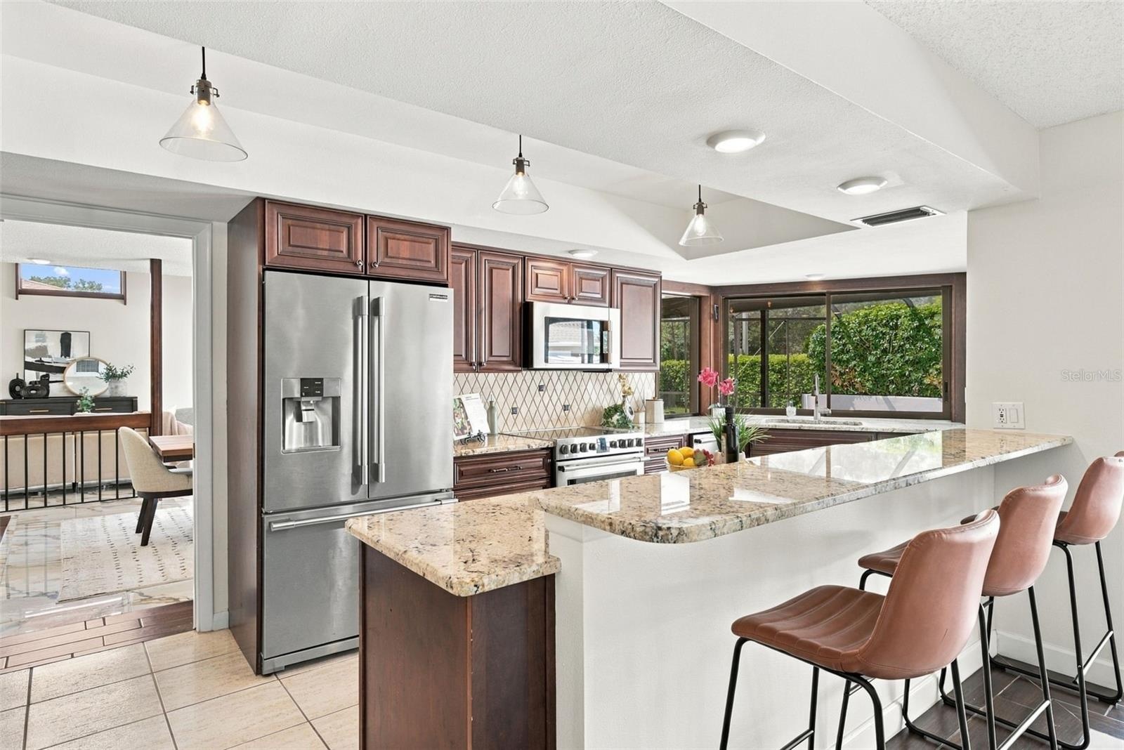 Kitchen Gathering Area