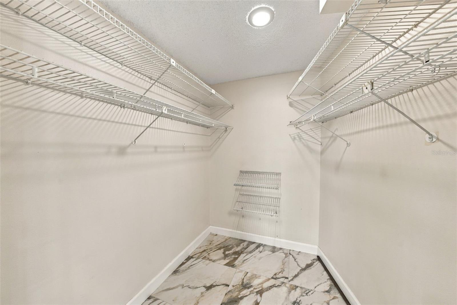 Primary Walk In Closet