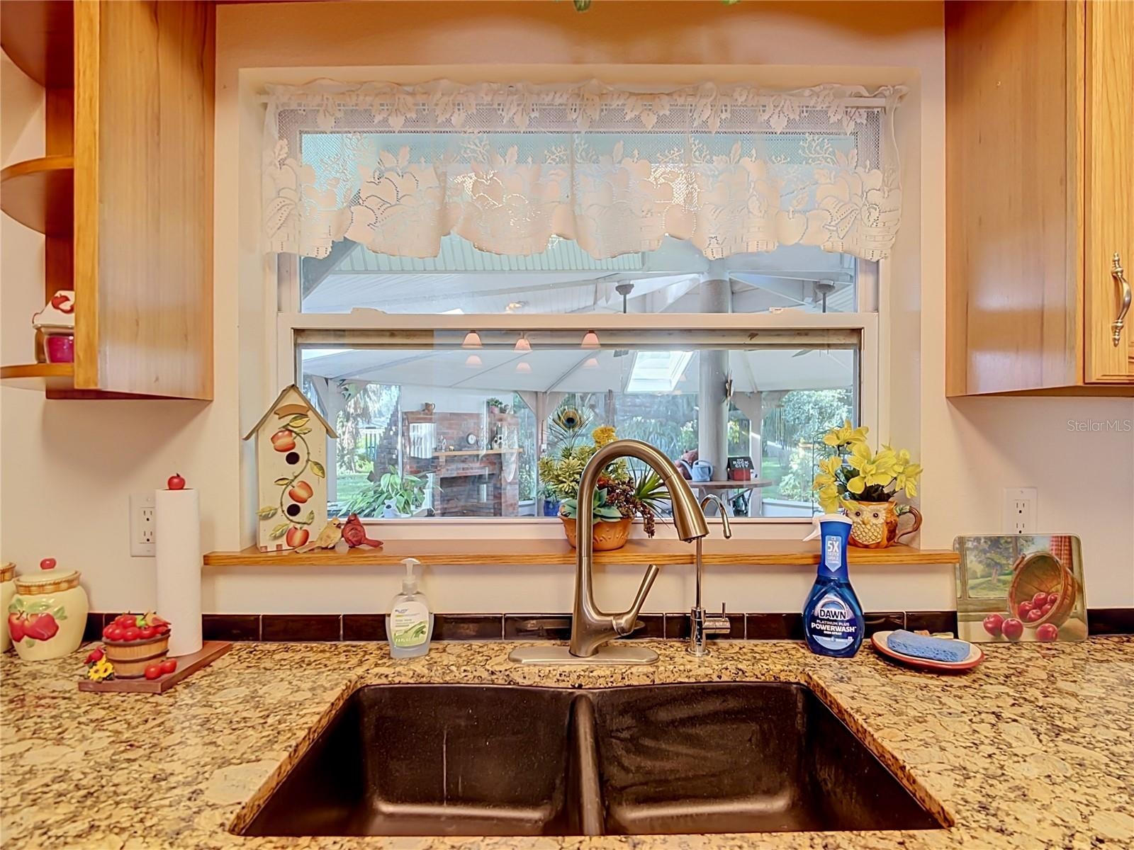Pretty granite counters.