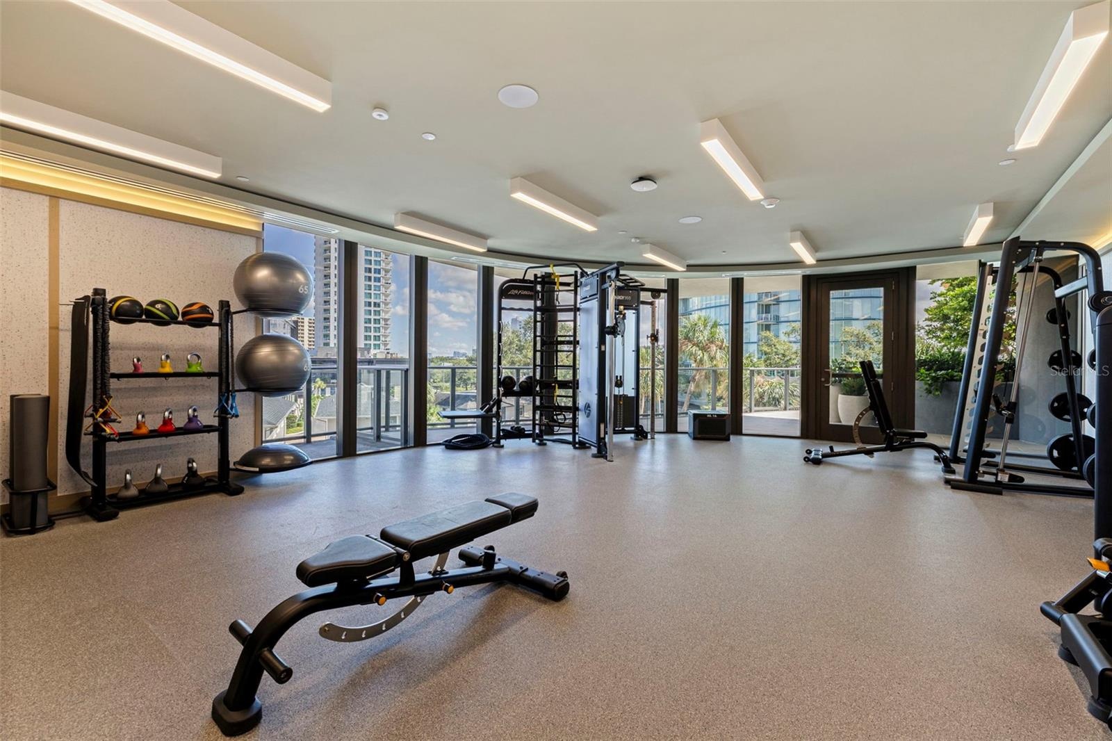 Strength training, natural light, and first-class equipment all under one roof.
