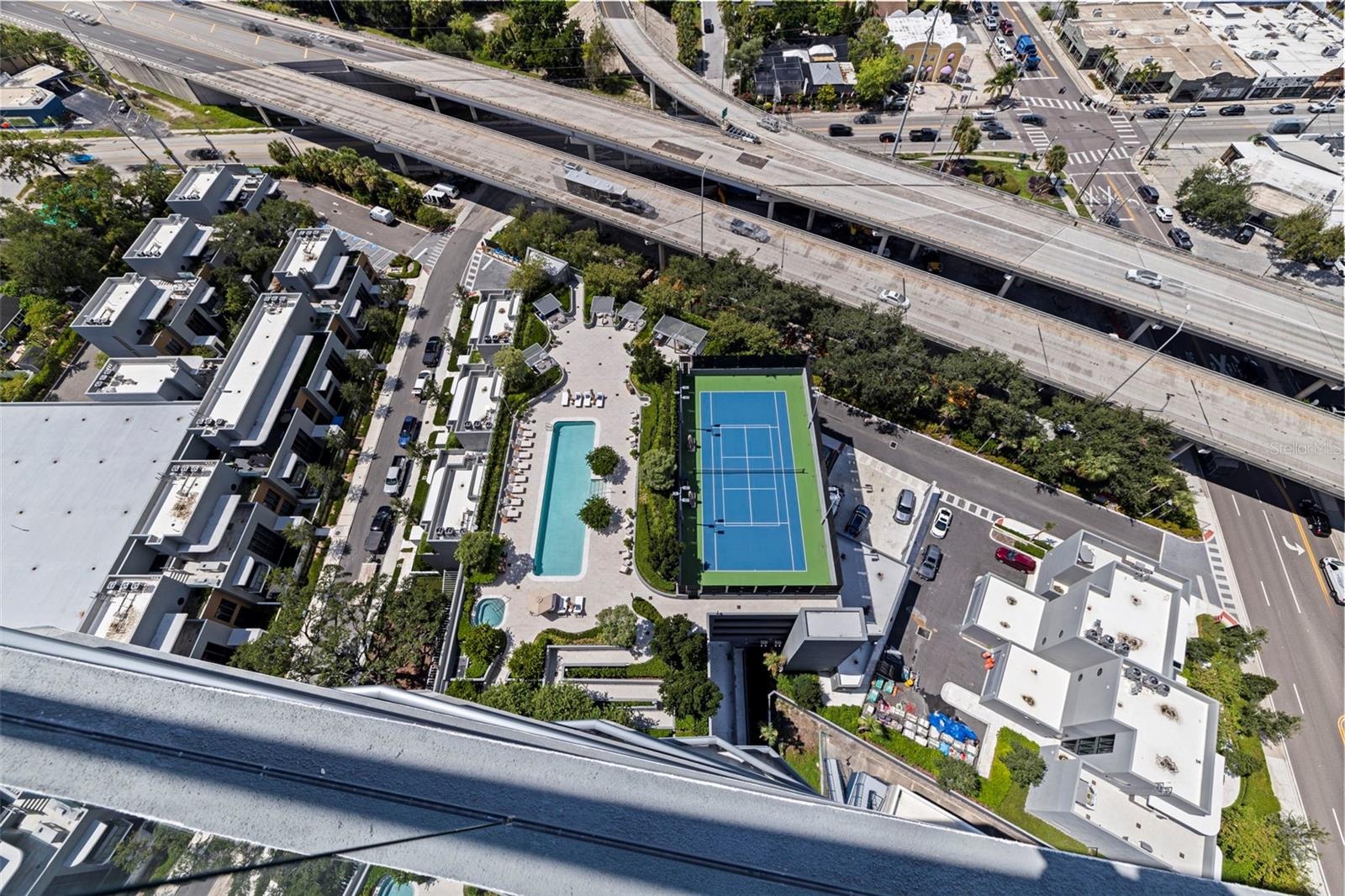 5th Floor Amenity Views: Pool, Spa, Tennis Court and Pickleball Court. Includes 8-hour service / 7 days a week
