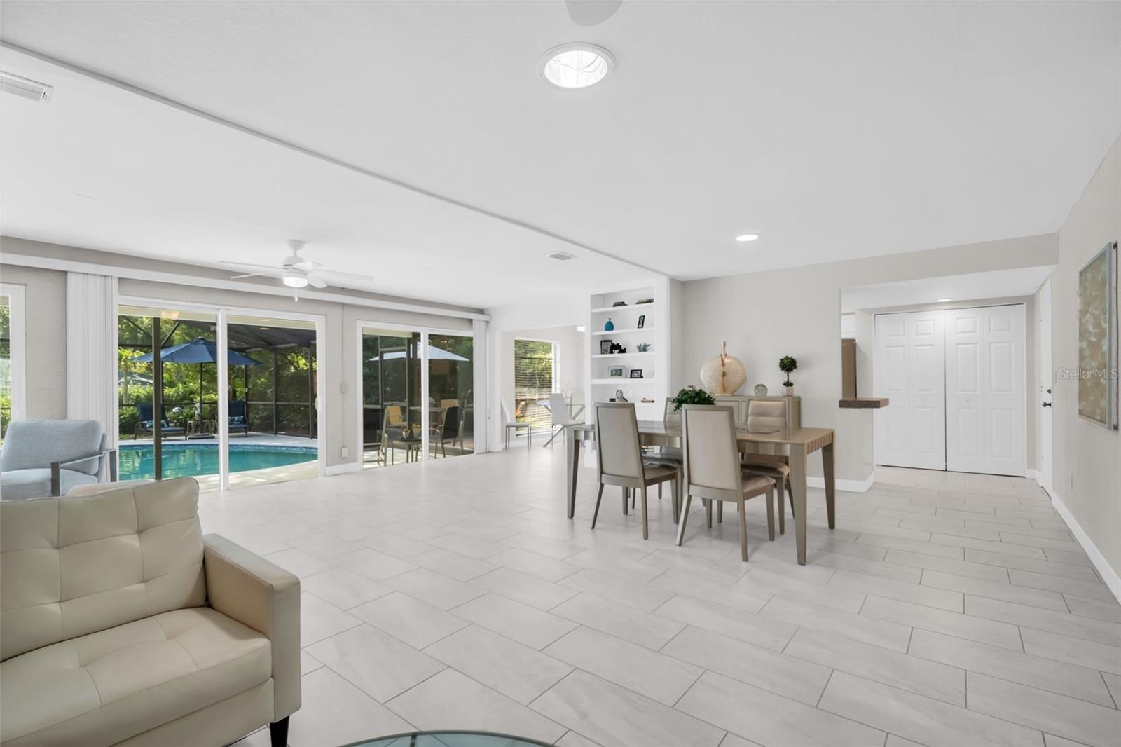 Recently open concept floor plan remodel with a large wall removal in 2020~