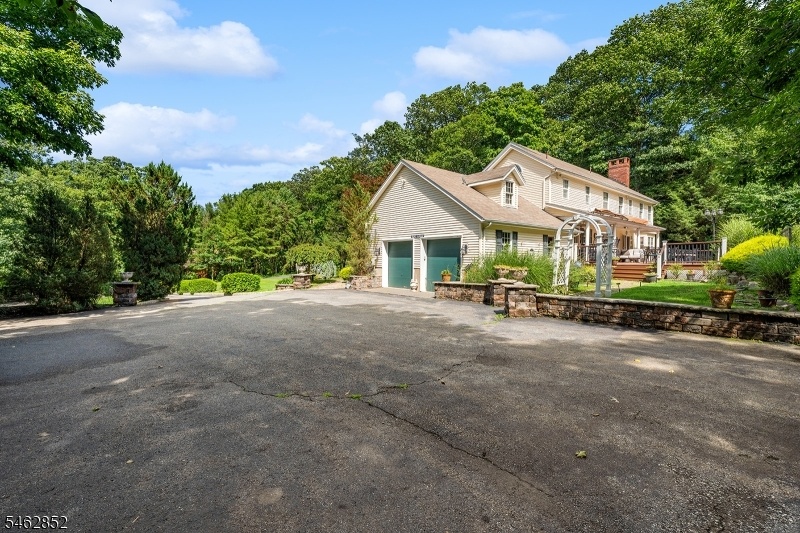 garage and driveway