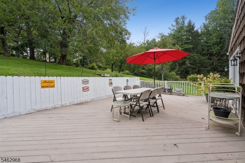Backyard deck