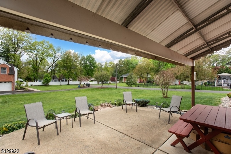 Back patio