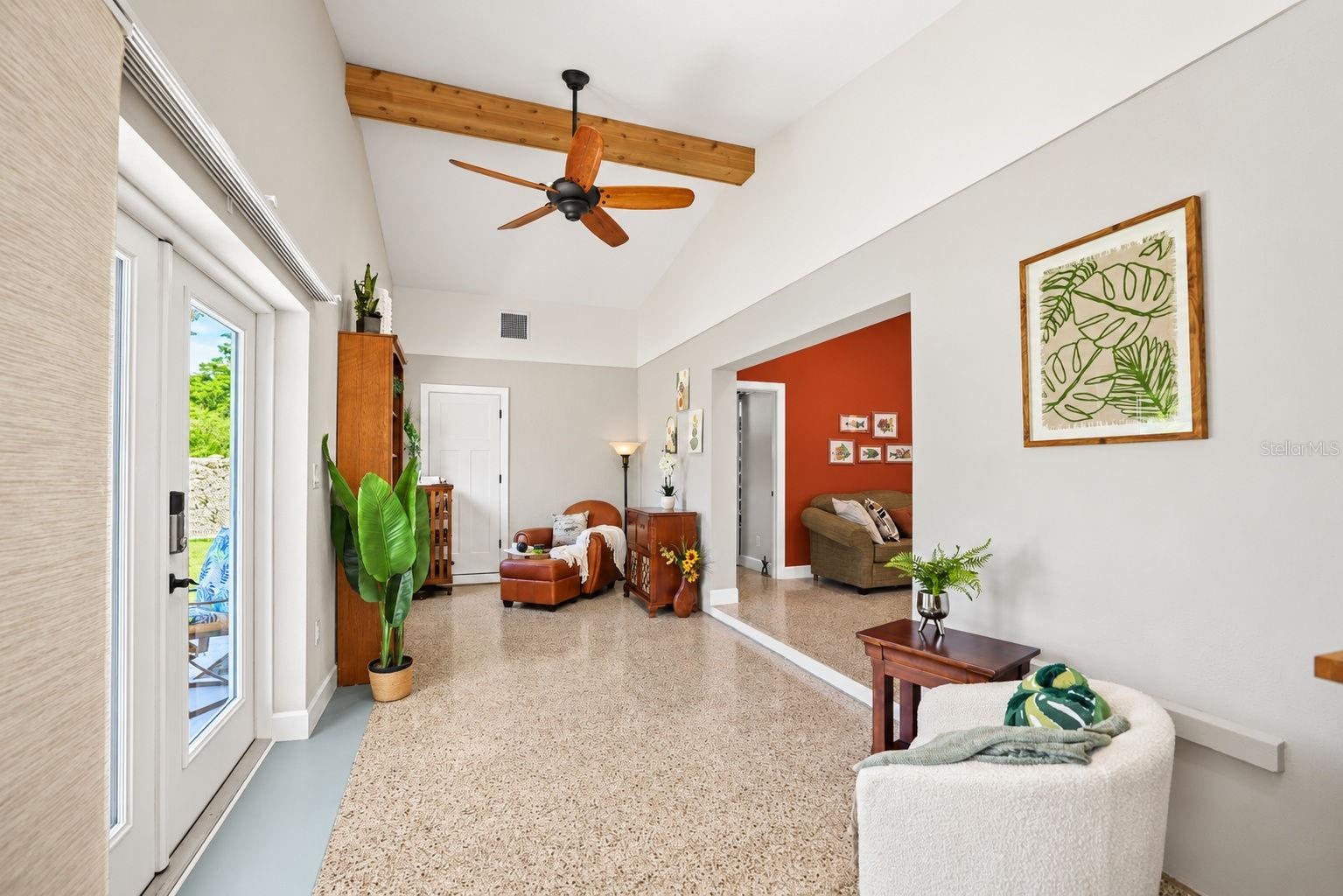 Vaulted ceilings