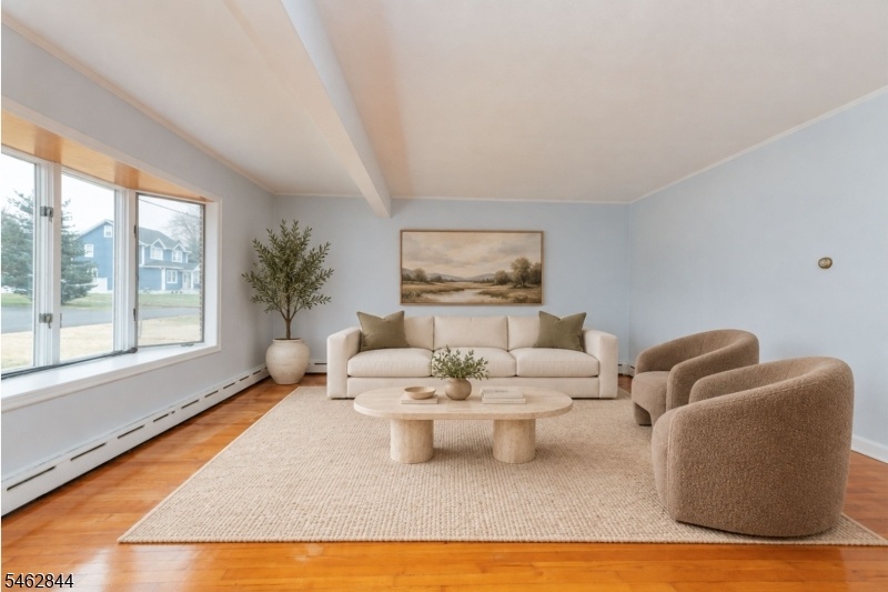 Virtually Staged Living Room
