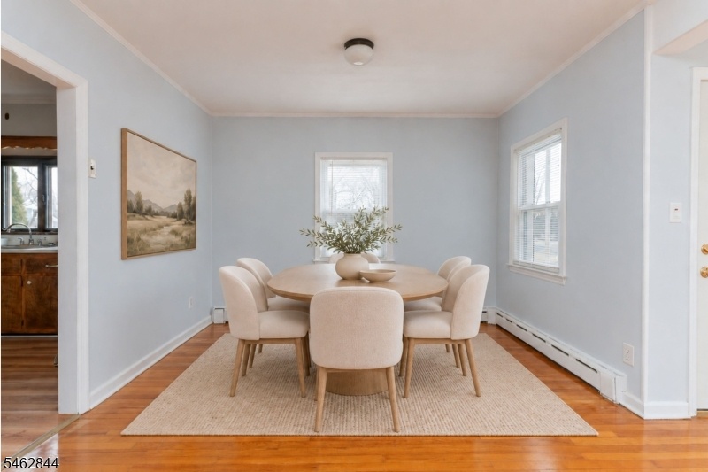 Virtually Staged Dining Room