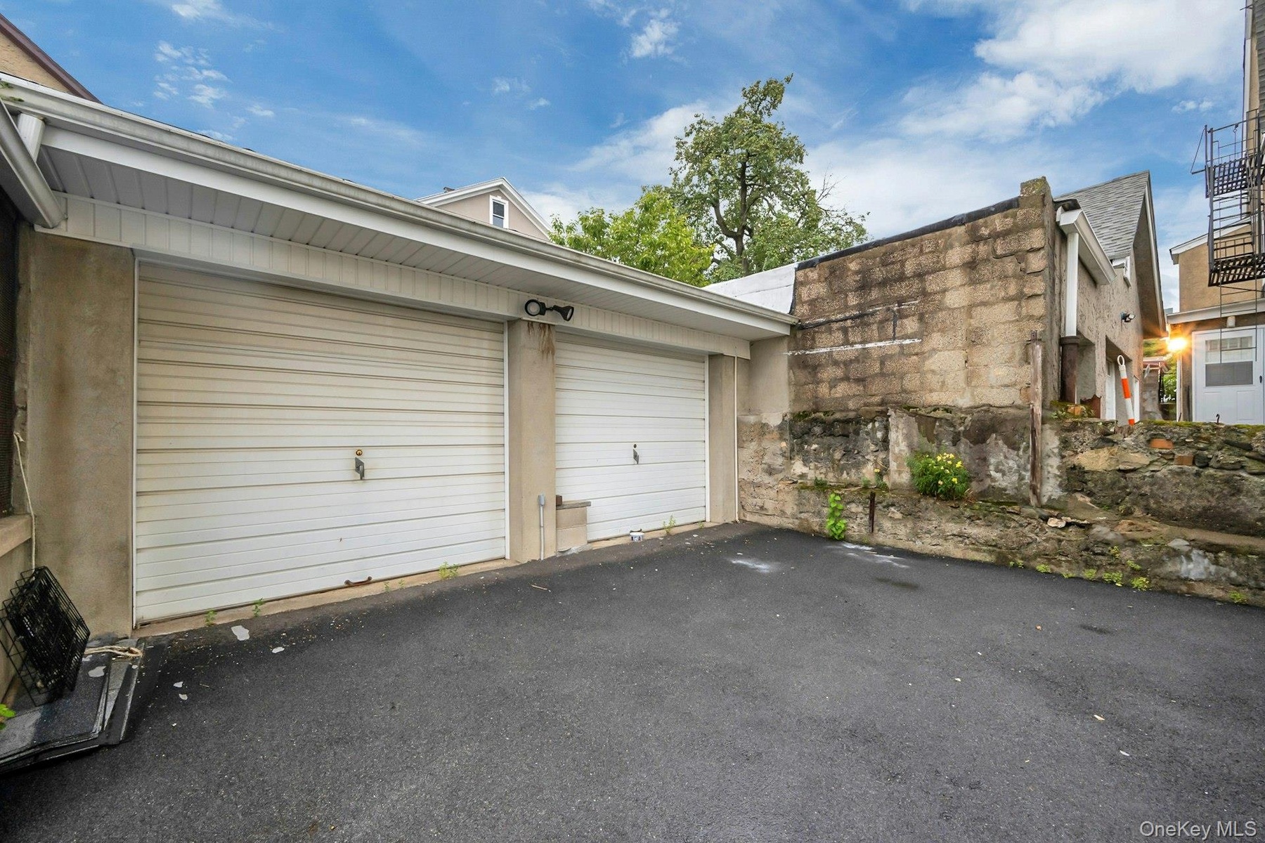 Storage or small car garages