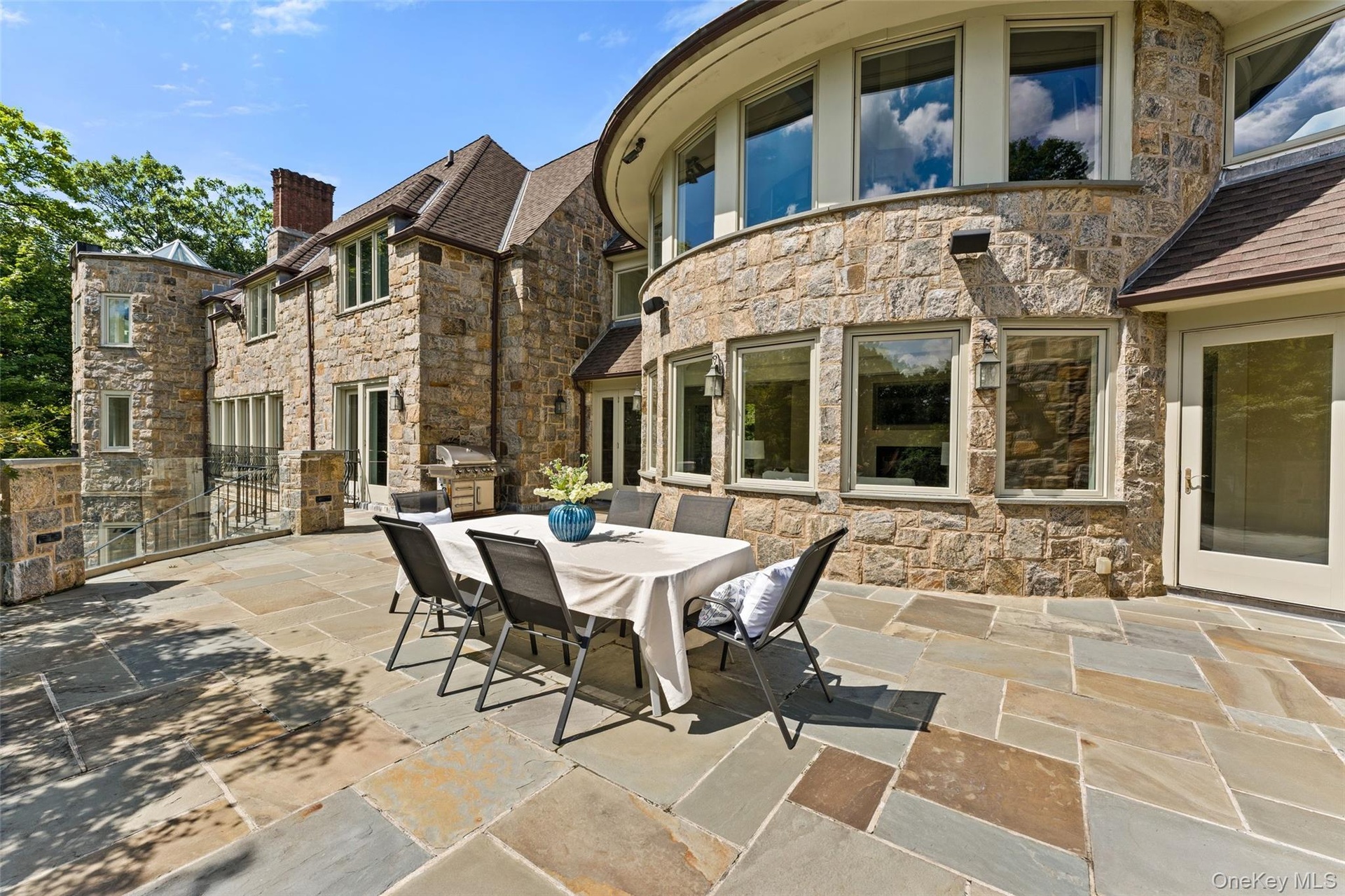 Patio off kitchen and family room