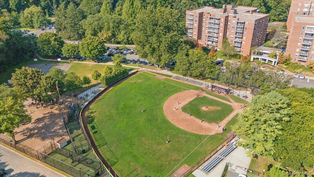 Nearby Garth Road Park w/ Baseball Field, Basketball Courts and Playground