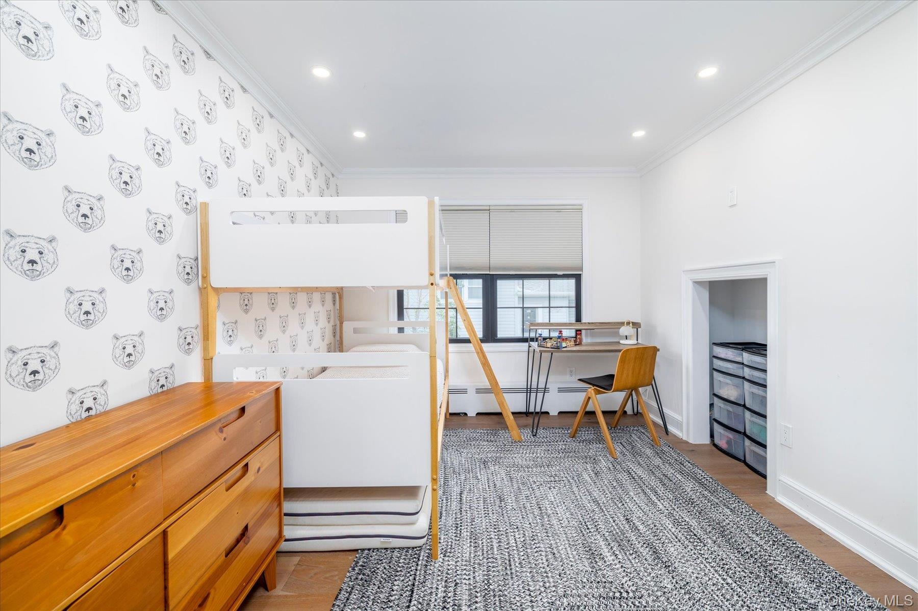 Bedroom with bunk beds
