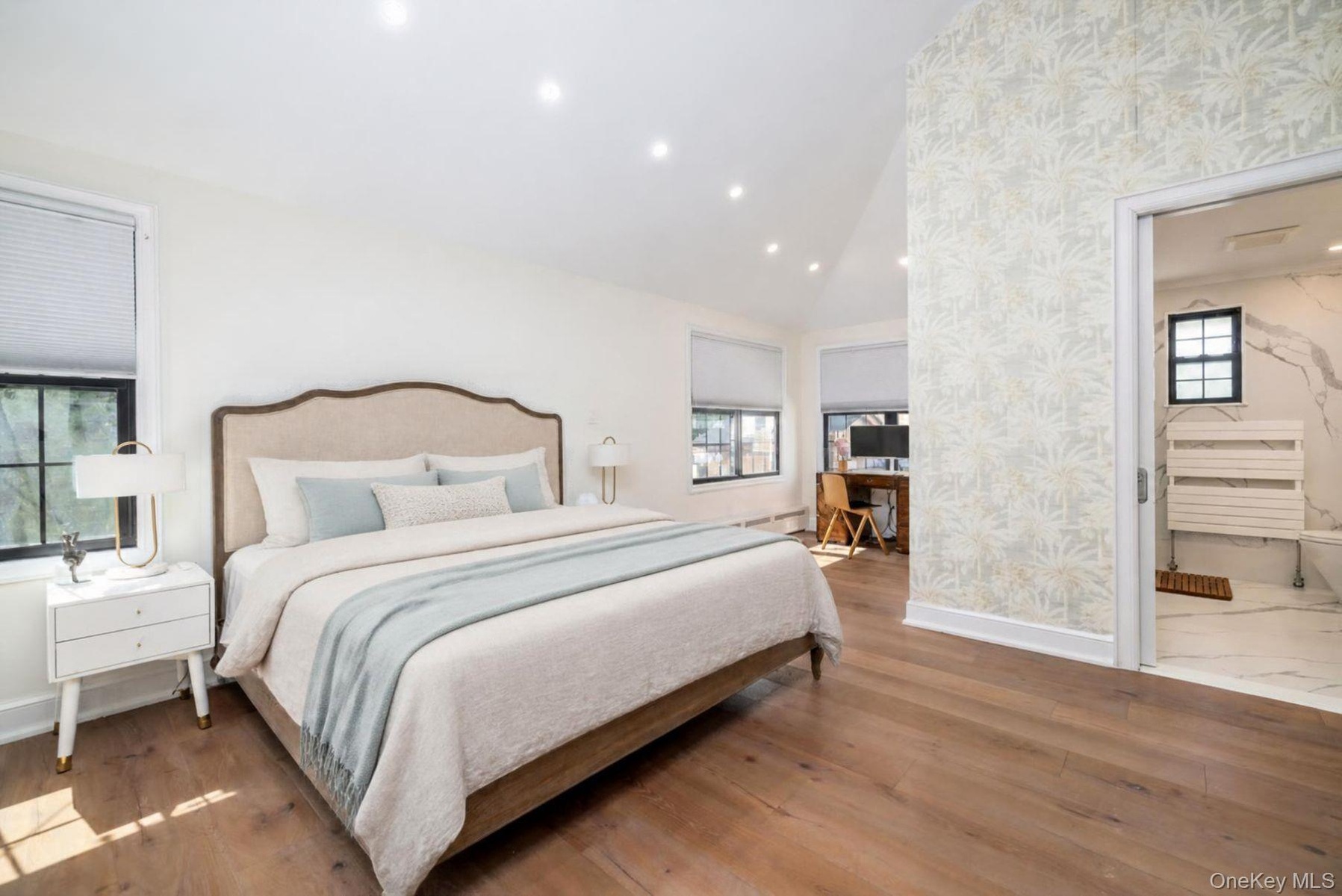 Primary bedroom with ensuite