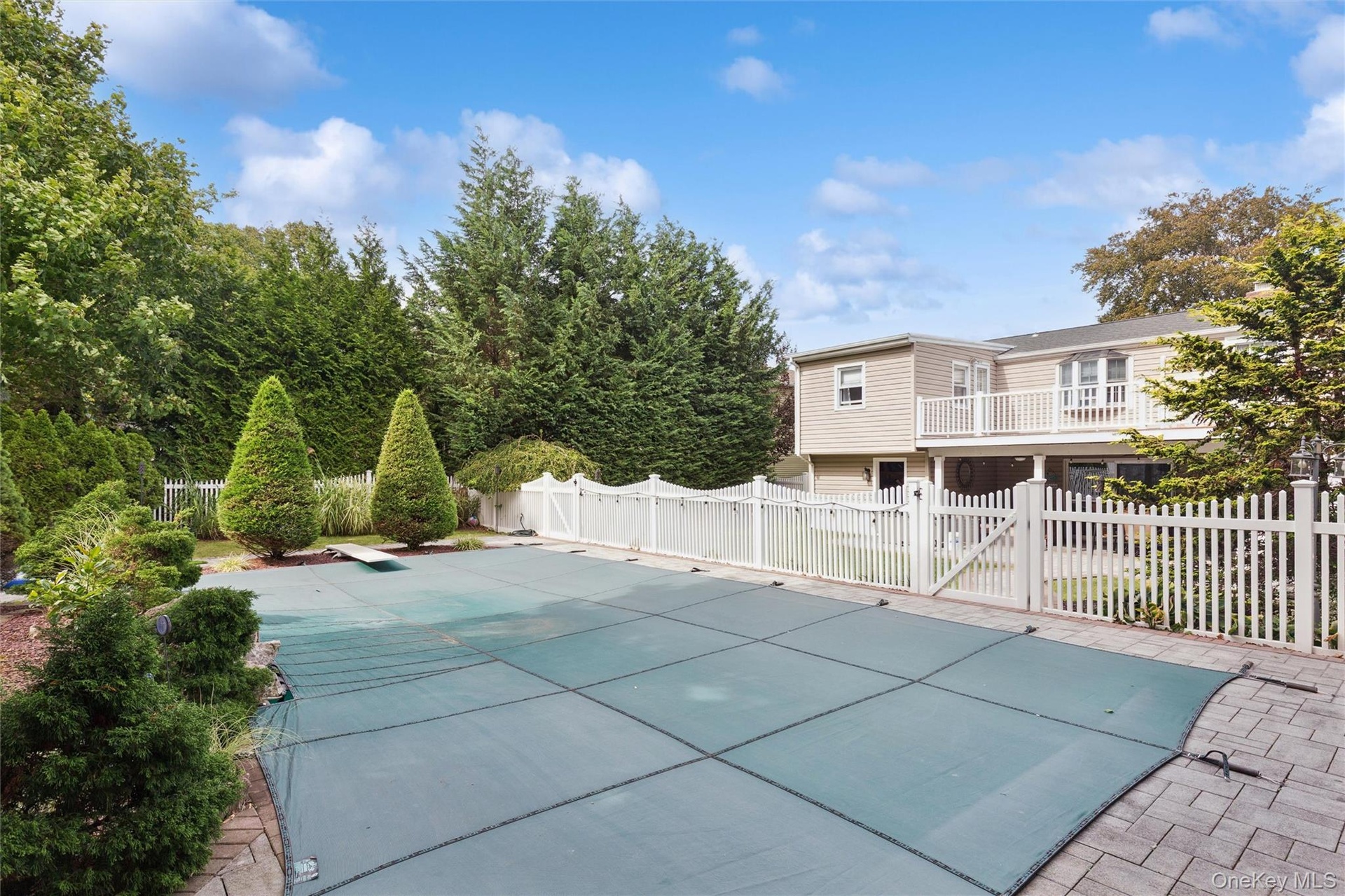 Pool fully fenced