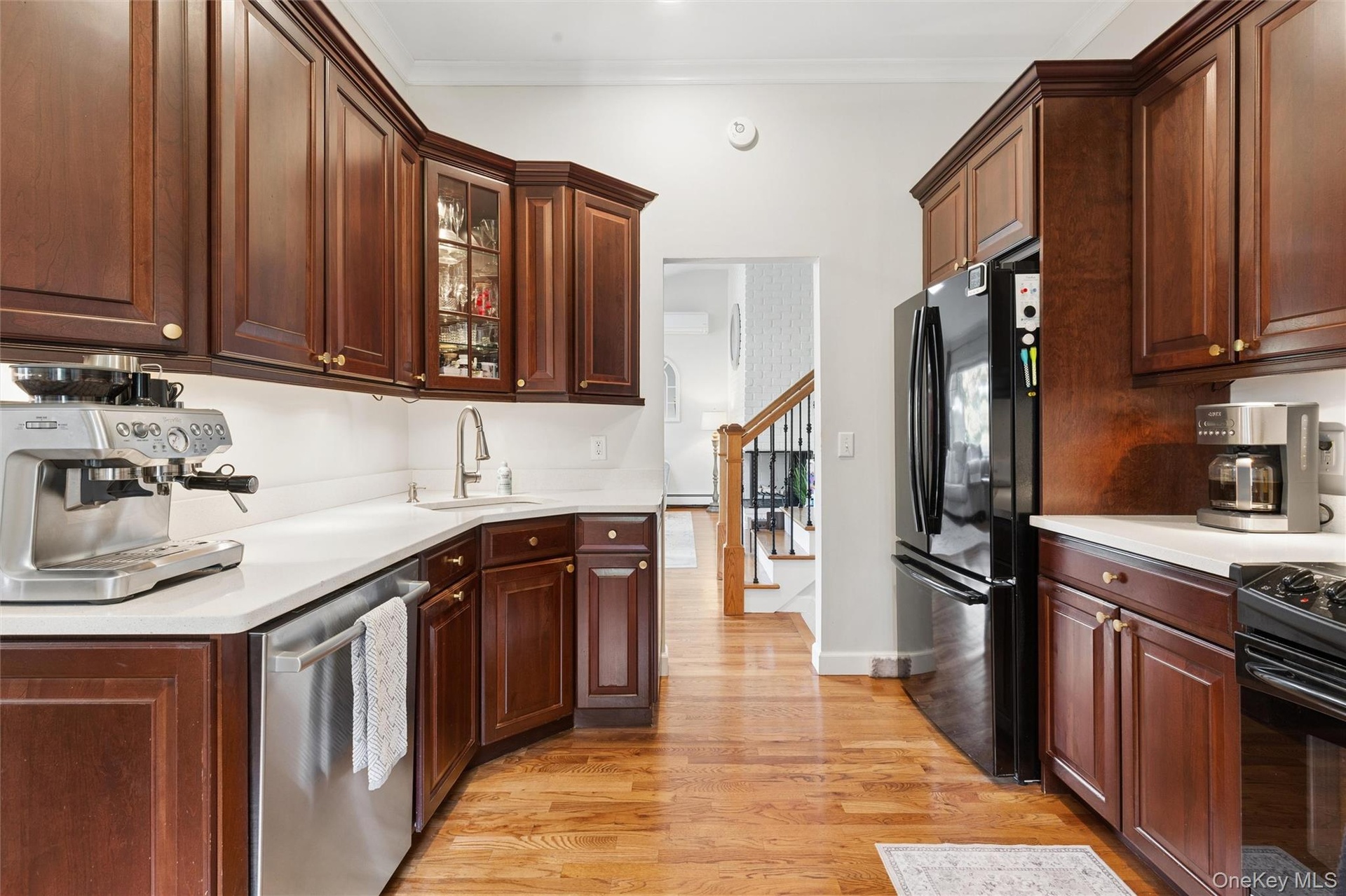 Beautiful traditional wood cabinetry