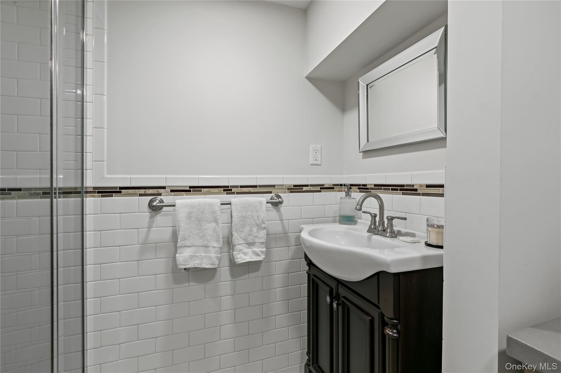 Full Bath with walk in Shower