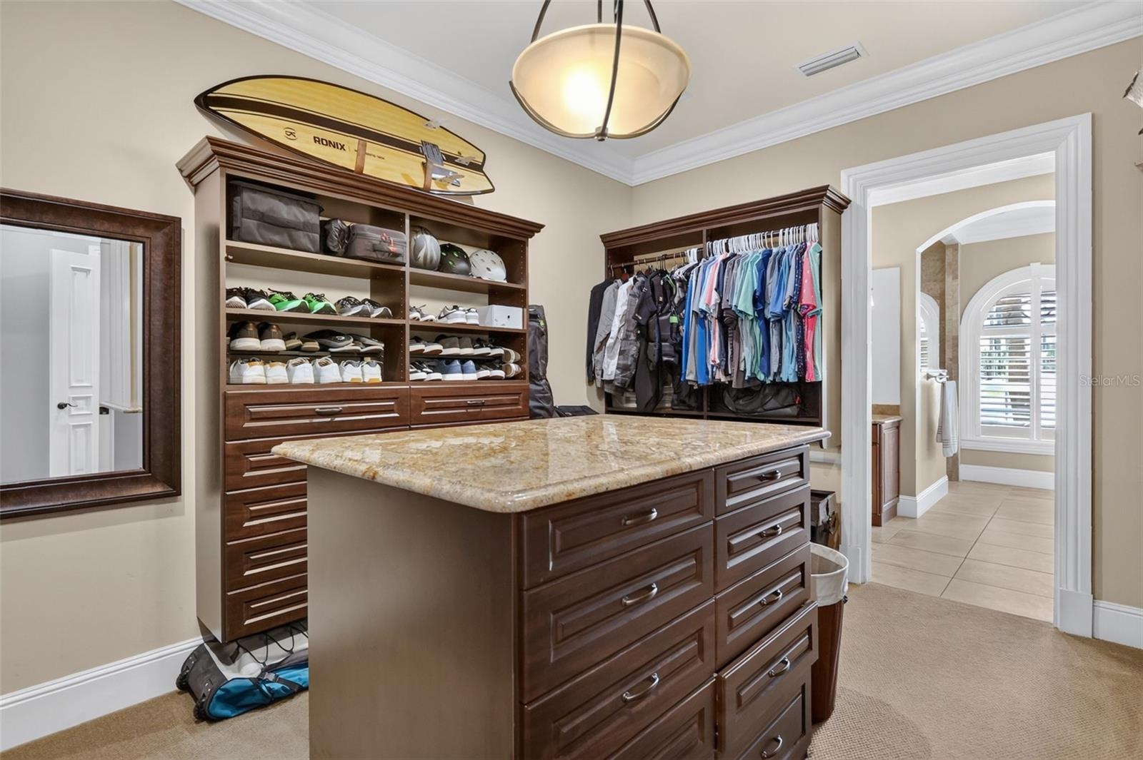 Primary Walk-In Closet