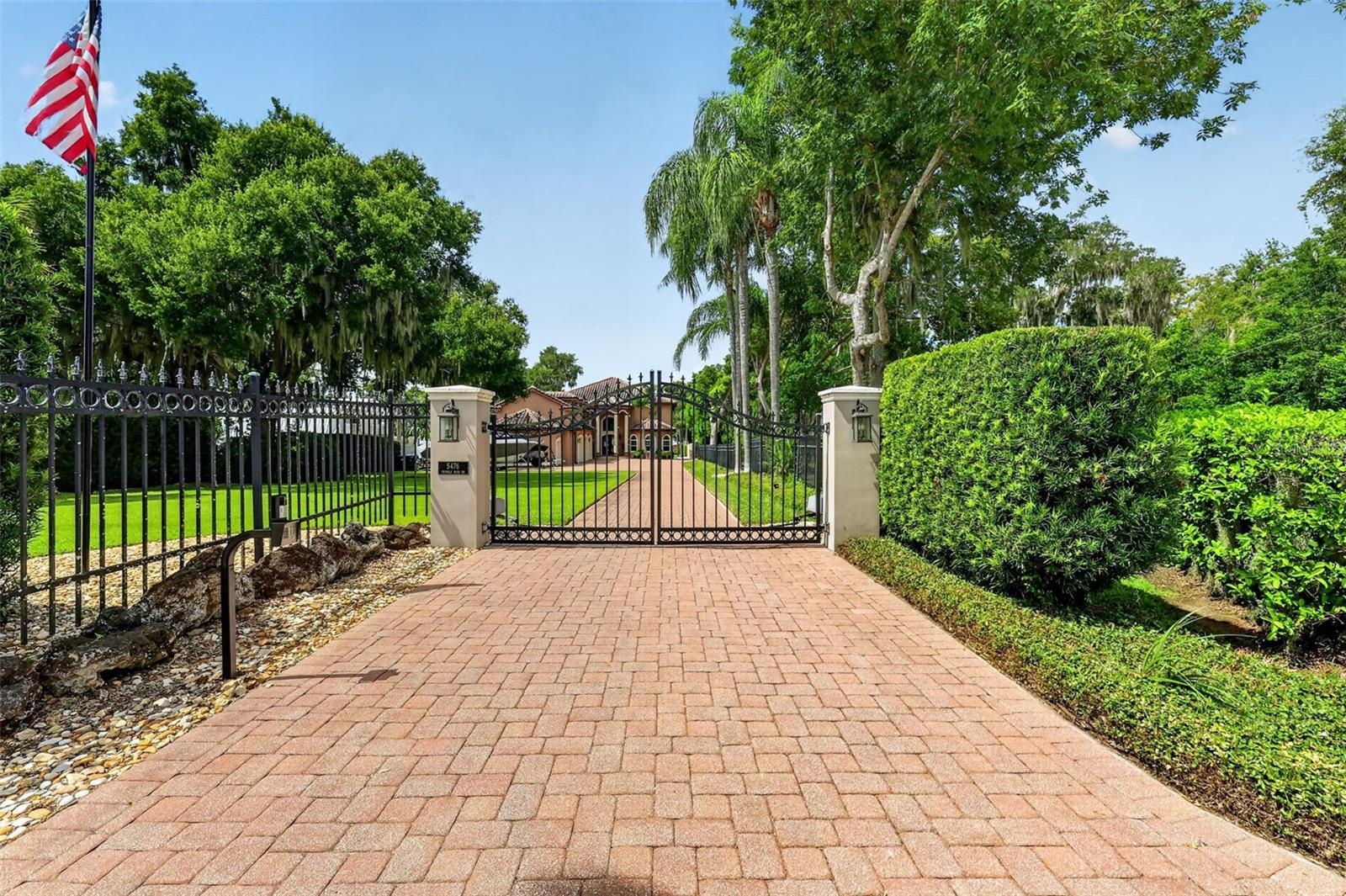 Front View with Paver Driveway