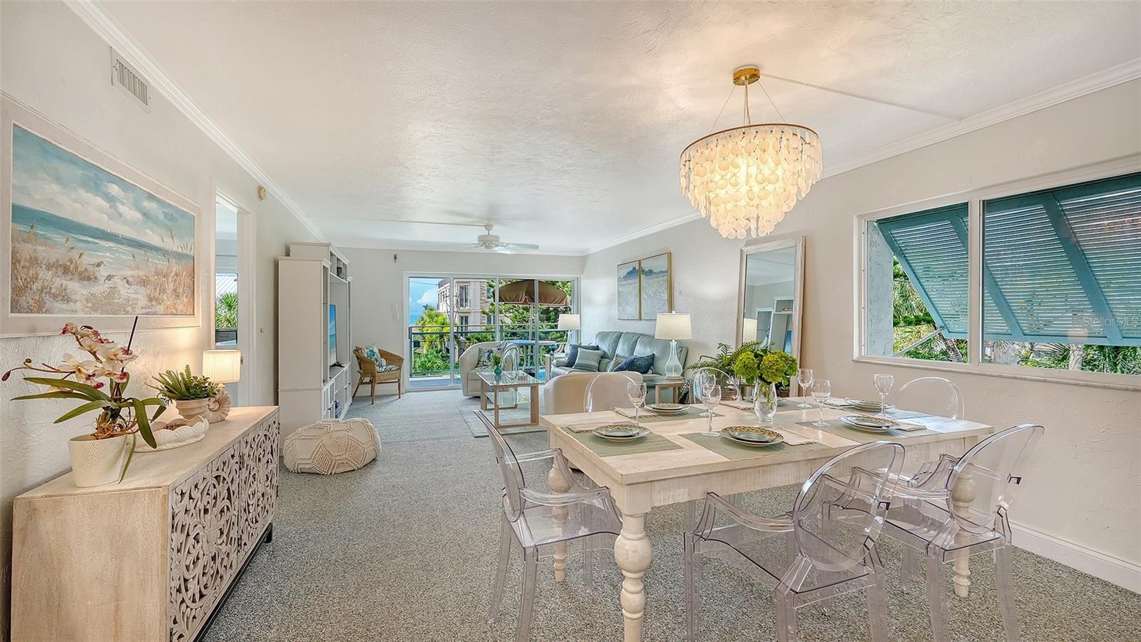 Living Room/Dining Room Combination.