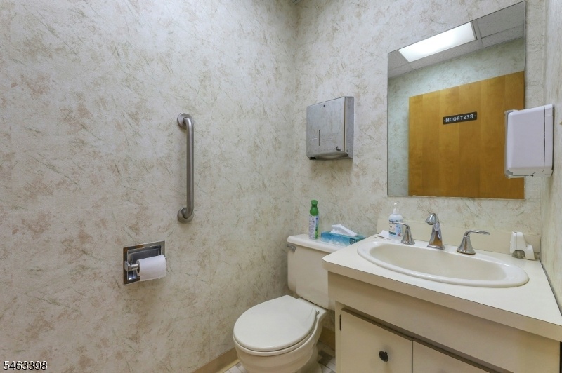 First floor half bath