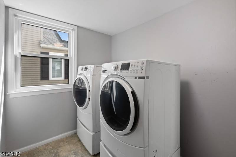 First floor laundry