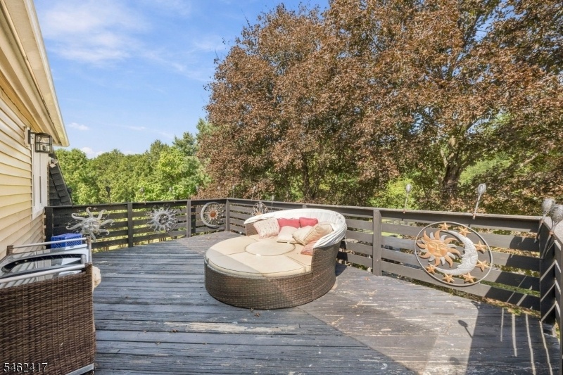 Second floor deck
