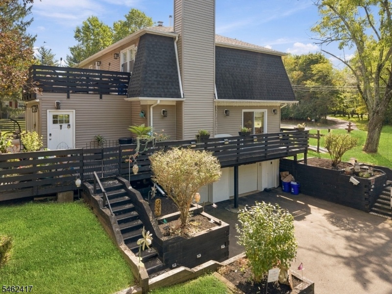 Side view of house
