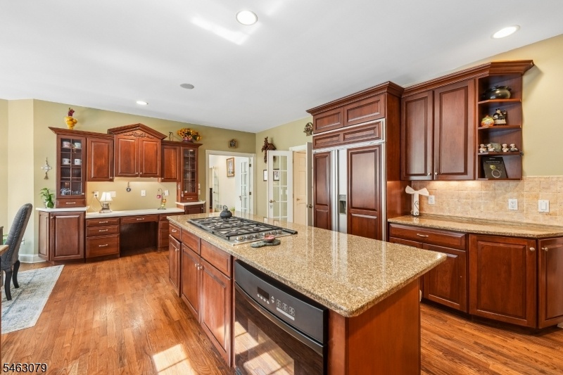 abundant cabinets & counters