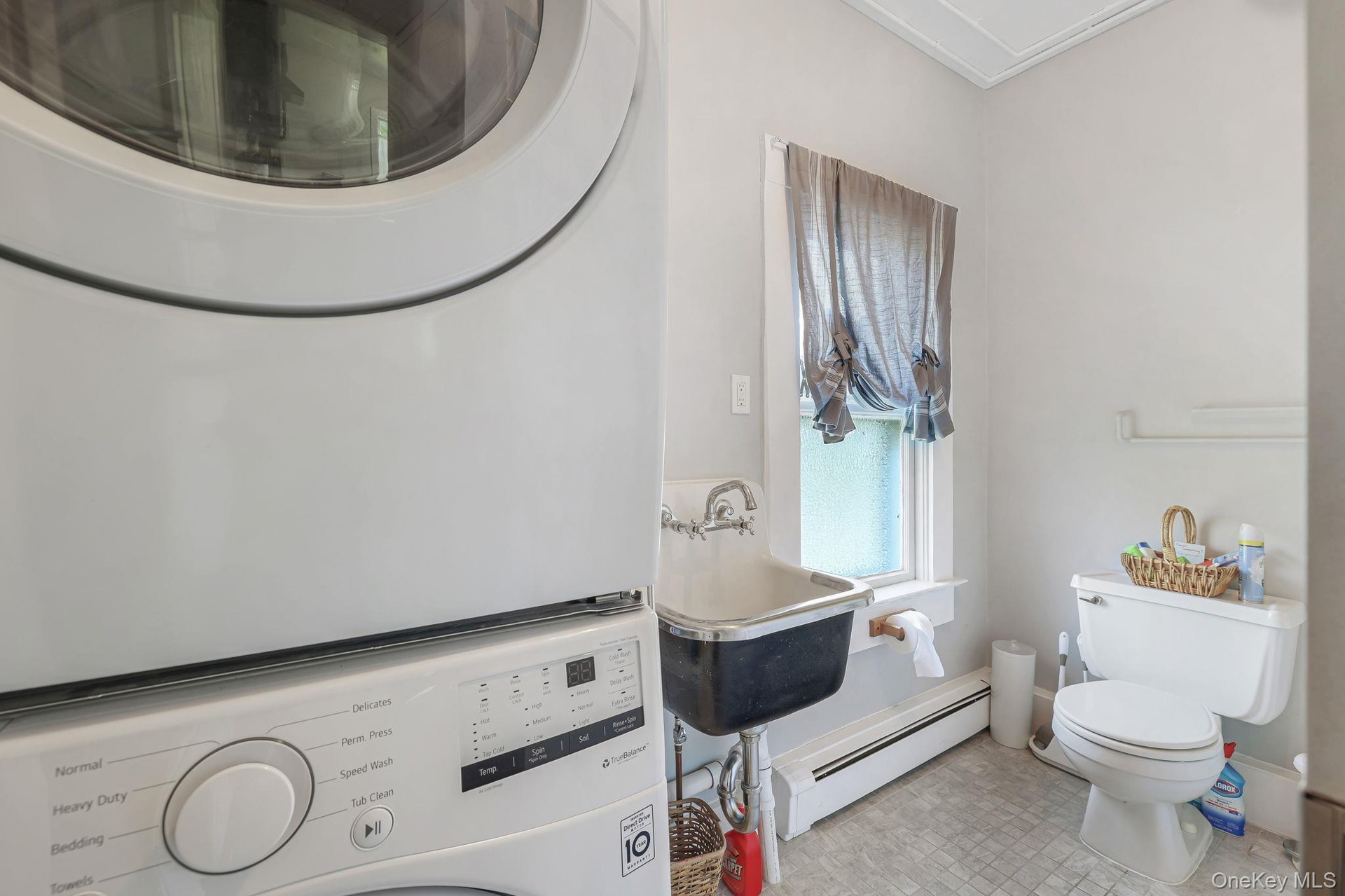 First floor bath and laundry