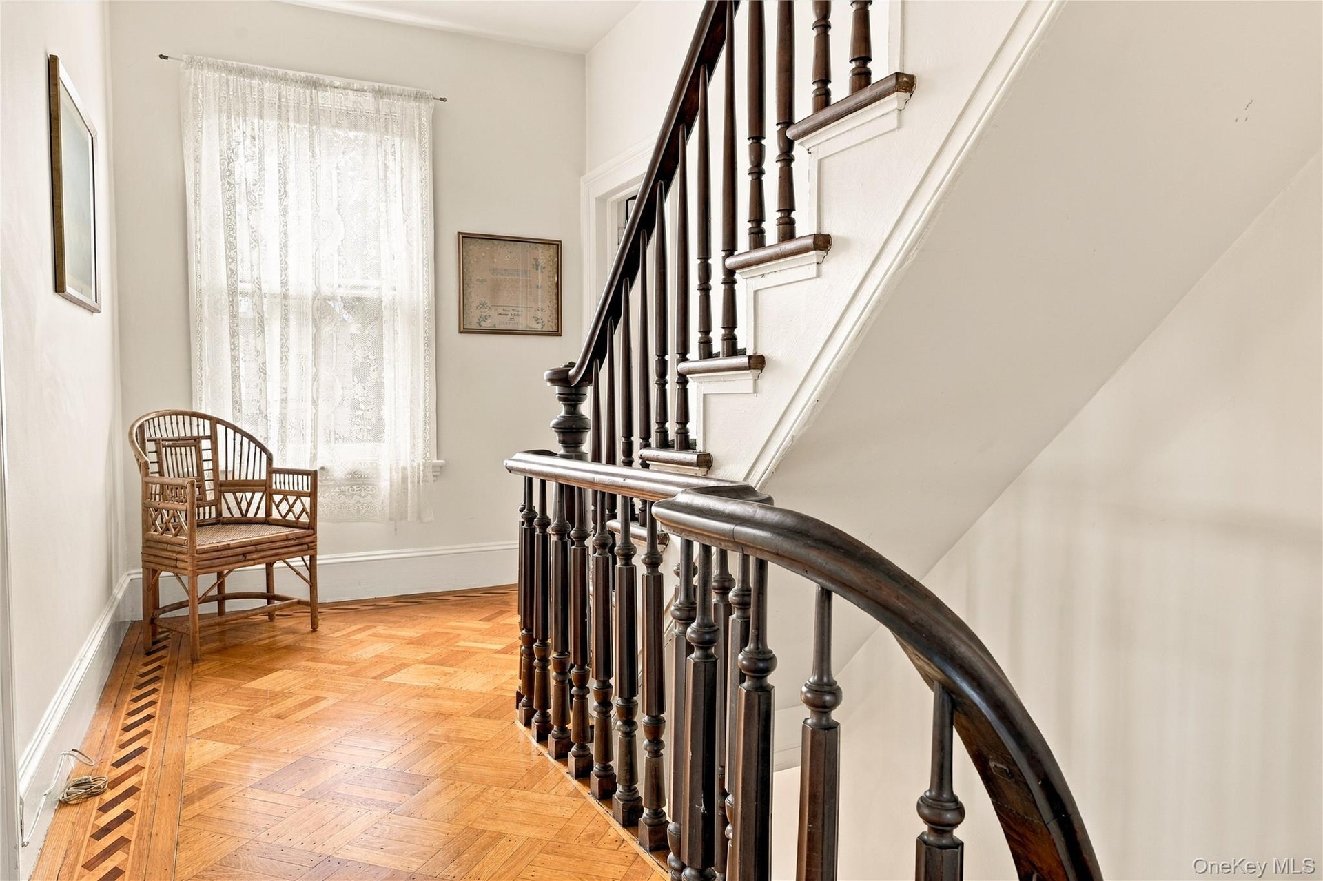 staircase to third floor