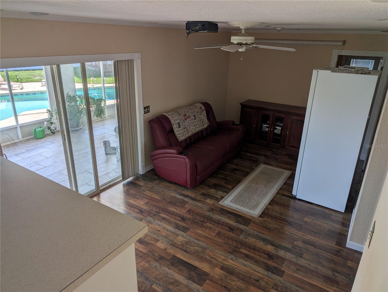 Family Room / Rear Patio area (1st Level)