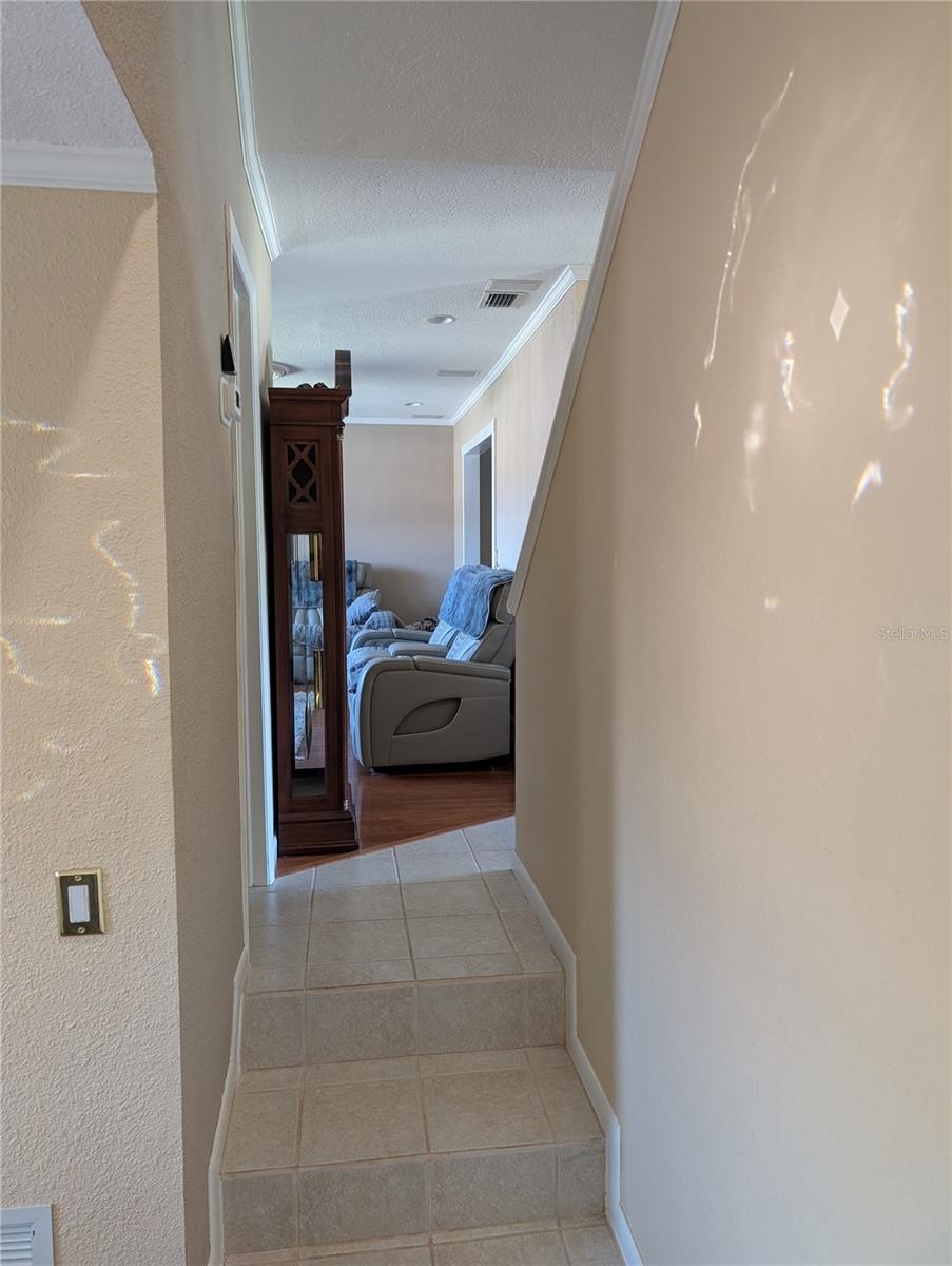 2nd level Stairway to Living Room!
