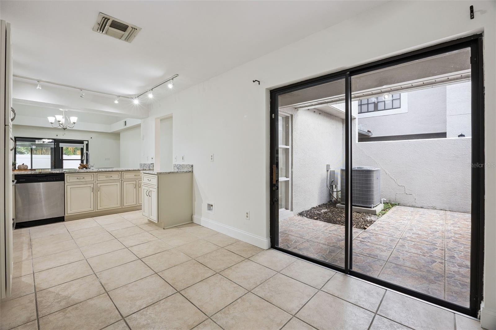 Kitchen with access to entryway